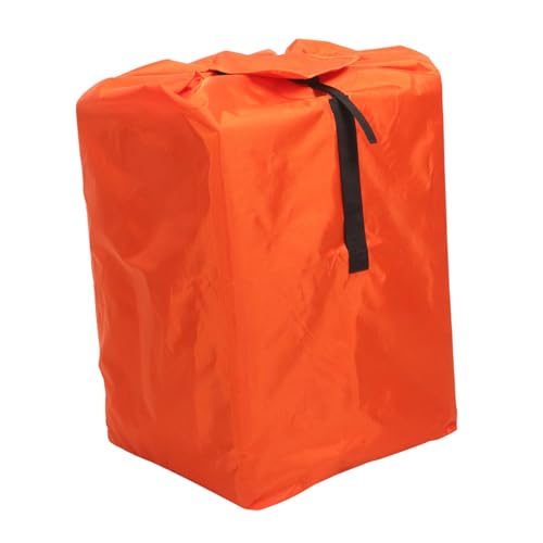 Mikinona Faltbare Robuste Kinderwagen Reisetasche aus Splashproof Oxford Multifunktional für Flugzeug Autositze Leicht Praktisch Staubschutz für Unterwegs Orange von Mikinona