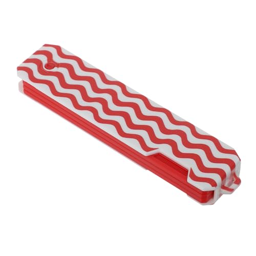 Mikinona Faltbarer Reisekamm mit Breiten Zähnen Antistatisch für Volumen und Glattes Haar Universeller Haarkamm mit Schutzmechanismus Kompakt für Frauen Unterwegs Styling Tool von Mikinona