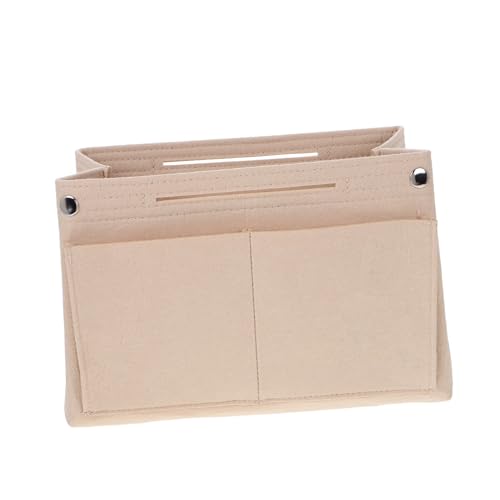 Mikinona Filz Kosmetiktasche Für Damen Mit Mehreren Fächern Doppellagige Reisetasche Organizer Mit Druckknopfverschluss Schützende Hülle Für Elektronikzubehör Tragbare Tasche Kleine Mikinona Filz Kosmetiktasche Für Damen Mit Mehreren Fächern Doppellagige Reisetasche Organizer Mit Druckknopfverschluss Schützende Hülle Für Elektronikzubehör Tragbare Tasche Kleine von Mikinona