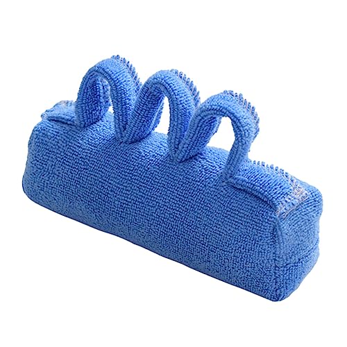 Mikinona Fingertrainingsball Fingerkugel Handgriff-Fingerabscheider Fingerrehabilitation Fingerkontrakturkissen ältere Lieferungen Fingertrenner Handtuch Blue von Mikinona