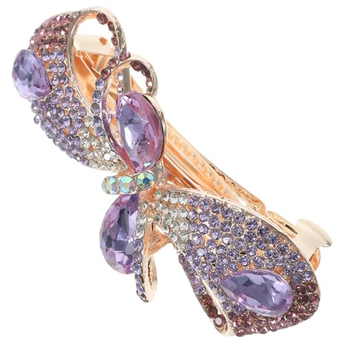 Mikinona Modisches Haar-accessoire – Strass-haarnadel Mit Schleife – Große Haarspangen Für Damen Und Mädchen – Haarspange Für Feines Und Dickes Haar Mikinona Modisches Haar-accessoire – Strass-haarnadel Mit Schleife – Große Haarspangen Für Damen Und Mädchen – Haarspange Für Feines Und Dickes Haar von Mikinona
