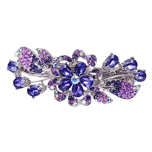 Mikinona Strass Haarspange Für Frauen Pferdeschwanzhalter Haarklammer Für Dünnes Haar Stilvolles Haarschmuck Zubehör Für Hochzeiten Und Besondere Anlässe von Mikinona