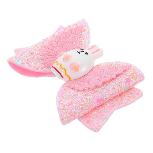 Mikinona Haarschleifen Mit Paillettenschleifen Für Kleinkinder Haarspangen Mit Osterhasen Für Mädchen Kopfbedeckungen Für Ostern Und Partys von Mikinona