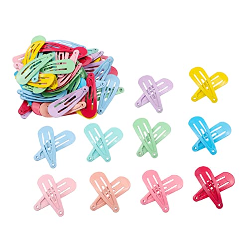 Mikinona 50stücke Bunte Haarspangen Für Mädchen Snap Clips Mix Aus Farben Für Verschiedene Frisuren Für Alltag Geburtstage Und Besondere Anlässe von Mikinona