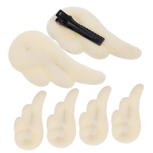 Mikinona Haarspangen Für Mädchen 3 Paar Stilvolle Haarspangen Aus Leder Ohne Klemmen Geeignet Für Schulpartys Und Den Täglichen Gebrauch von Mikinona