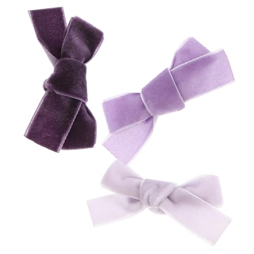 Mikinona 3stücke Teiliges Süßer Haarklammern Mit Kleinen Schleifen Eleganter Haarclip Für Mädchen Duckbill-haarklammern Farbverlauf Für Partys Und Alltag von Mikinona