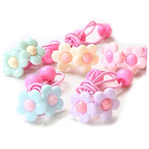 Mikinona Hair Ties Hair-band 10st Pferdeschwanz Gummiband Haarband Für Mädchen Pferdeschwanzhalter Stirnband Baby Prinzessin Hair Band Haarbänder von Mikinona