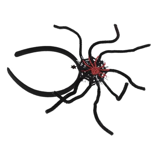 Mikinona Halloween Haarreifen mit Spinnen Lustiger Party Haarschmuck für Kostümpartys Karneval und Grusel Events Langlebig und Wiederverwendbar von Mikinona