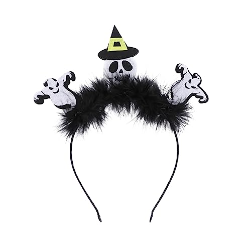 Mikinona Halloween-Haarreifen Make-up-Stirnband Mädchen-Stirnband Haarband Haargummi Halloween-Party-Haarschmuck Kopfbedeckung für Halloween-Partys niedlich Requisiten Kind von Mikinona