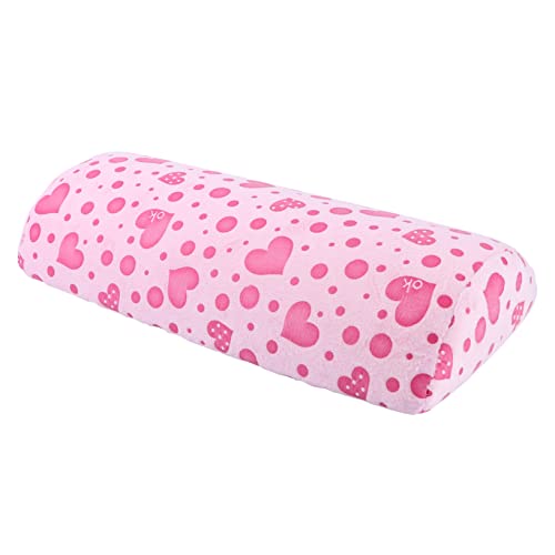 Mikinona Nagelkissen Handauflage Aus Korallen Fleece Maniküre Handkissen Für Salon Und Nagelkunst Praktisches Kissen Für Ruhige Hände von Mikinona