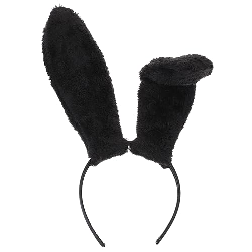 Mikinona Haarband Mit Hasenohren Samtenes Stirnband Faltbarer Kopfschmuck Cosplay Haar Accessoire Kostüm Haarreifen Für Fotos von Mikinona