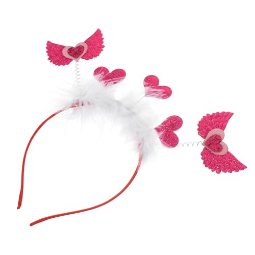 Mikinona Herz Stirnband Für Frauen Valentinstag Party Kopfschmuck Haar Dekoration Aus Weichem Material Für Erwachsene Und Verschiedene Anlässe von Mikinona