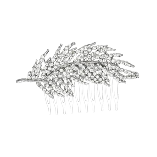 Mikinona Hochzeit Haarkamm haarschmuck haar spangen haarklips haarnadel Braut Haarkamm Kopfschmuck für die Braut Tiara Brautkamm Europäisch und amerikanisch Kopfbedeckung Haartrockner von Mikinona