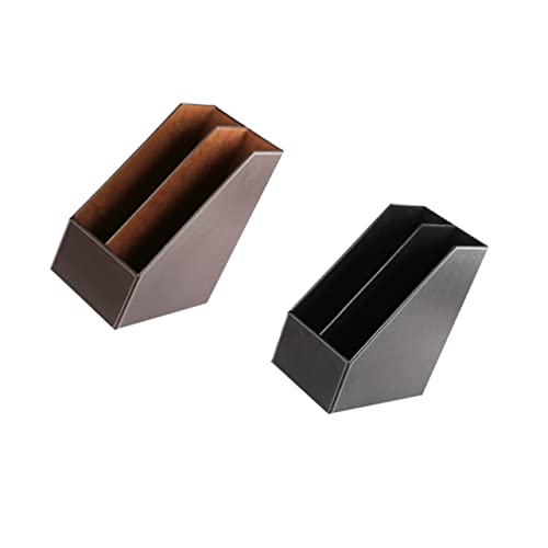 Mikinona Kasten Aktenregale für den Schreibtisch Transparente Hängetaschen für das Telefon Desktop-Dokumentenhalter schminke organizer schminke von Mikinona