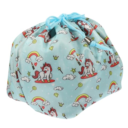 Mikinona Tragbare Kulturtasche Großes Fassungsvermögen Faltbarer Make-up-Organizer Praktischer Aufbewahrungshalter Für Unterwegs Für Frauen von Mikinona