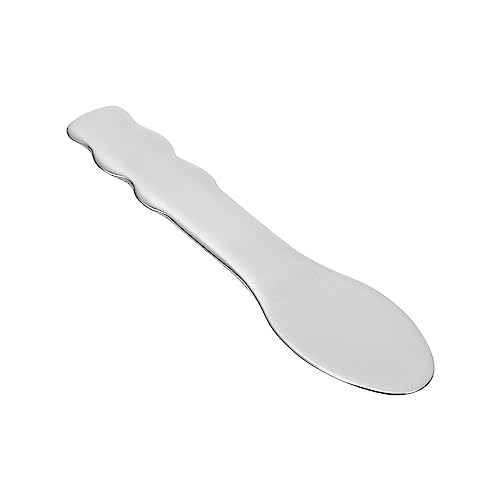 Mikinona Kosmetikspatel Creme Löffel aus Praktischer Augencremespatel und Massagewerkzeug Kompakt für Reise und Tägliche Hautpflege zur Sanften Augenmassage und Gleichmäßigen Anwendung von Mikinona