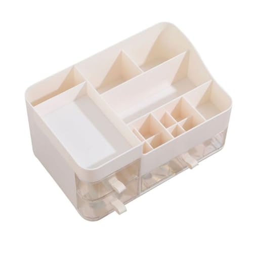 Mikinona Kosmetische Aufbewahrungsbox Parfümorganisatoren Aufbewahrungsbox Für Die Hautpflege Make-up-organizer Hautpflege-organizer Organizer Für Kosmetik Weiß Plastik Bürstenhalter von Mikinona