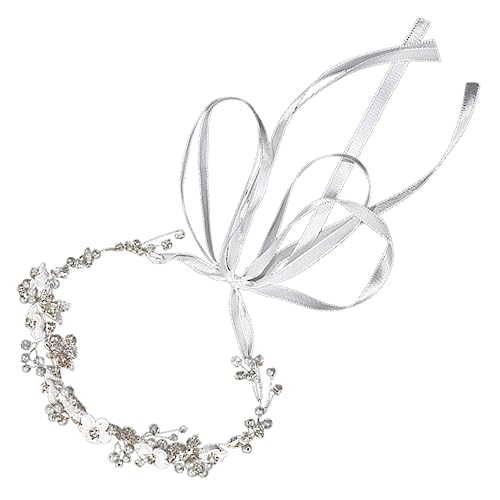 Mikinona Kranz Tiara Kleinkind Stirnband Zu Party Blumen- Abs besetzt Bräute Erstkommunion Krone Blumenkrone für Mädchen Hochzeitshaarschmuck für Mädchen Legierung Zufällige Farbe von Mikinona
