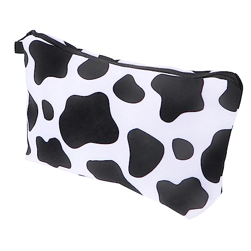 Mikinona Kuh-Druck Make-up Tasche Für Damen Reise-Kosmetiktasche Mit Kuhmuster Großer Kapazität Aus Hochwertigem Material Leicht Und Langlebig von Mikinona