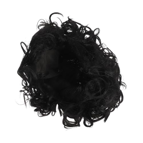 Mikinona Kurz Afro Locken Perücke für Frauen Natürlich Aussehendes Kunsthaar Voluminöse Kurze Locken Speziell für Afrikanische Kopfform Bequem für Alltag und Besondere Anlässe von Mikinona