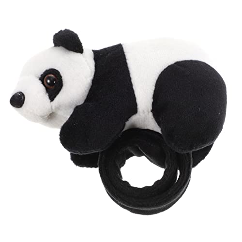 Mikinona Kuscheliges Panda Slap Armband Plüsch Tiermotiv Kindergeburtstag Party für Mädchen und Jungen Weiches Sicheres Kinderspielzeug mit Glatter Oberfläche und Einfachem Ausziehen von Mikinona