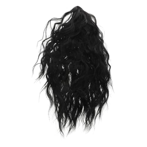 Mikinona Lange Lockige Pferdeschwanz Haarverlängerung mit für Damen Synthetisches Haarteil für Natürlichen Look Einfach Anzubringen für Hochzeiten und Besondere Anlässe von Mikinona