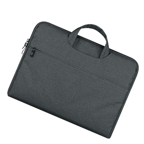 Mikinona Laptop Handtasche Dunkelgrau Wasserdichte Notebook Tasche aus Strapazierfähigem Stoßabsorbierend Kompakt und Organisiert für Tablet Büro Herren Mikinona Laptop Handtasche Dunkelgrau Wasserdichte Notebook Tasche aus Strapazierfähigem Stoßabsorbierend Kompakt und Organisiert für Tablet Büro Herren von Mikinona