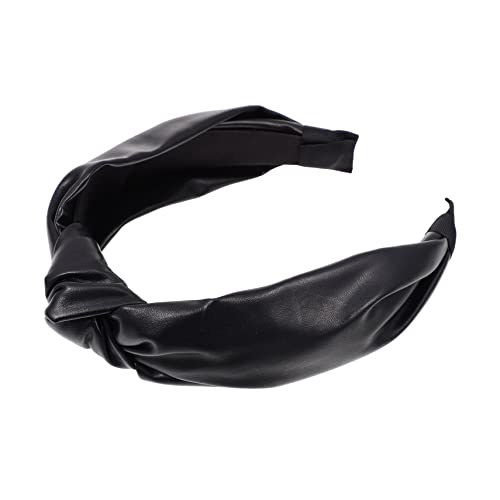 Mikinona Leder Haarband Für Mädchen Stirnband Mit Schlichtem Design Als Haarschmuck Für Cosplay Und Feiertagspartys von Mikinona