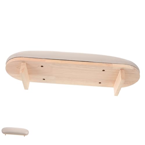 Mikinona Leder Nail Art Hand Rest Stand Komfortable Maniküre Arm Rest Kissen Nägel Rest von Mikinona