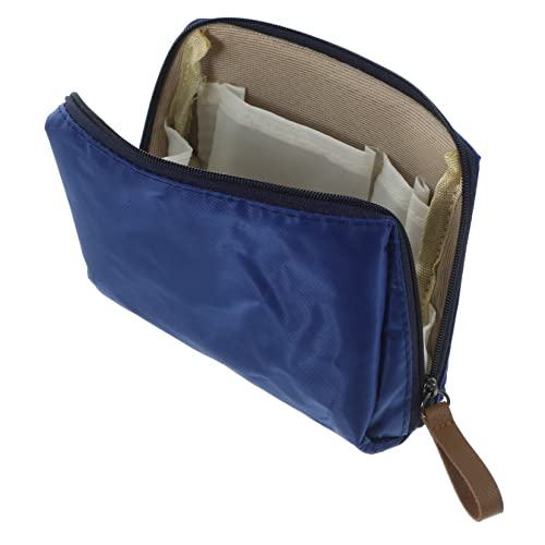 Mikinona Personalisierte Gesteppte Schminktasche Mit Reißverschluss Reise-Kosmetik-Organizer Kulturbeutel Für Damen Und Mädchen Tragbar Für Urlaub Und Camping von Mikinona