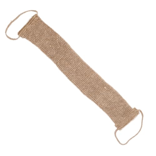 Mikinona Peeling-waschlappen Rückenwäscher Für Männer Und Frauen Jute-material Luffa-rückenschrubber Zum von Mikinona