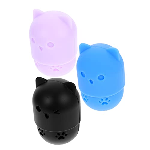 Mikinona Make-up-Puff-Organizer Blending-Schwämme Box mit Löchern kleiner und tragbarer Aufbewahrungskoffer von Mikinona