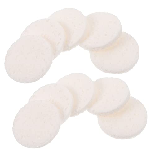 Mikinona Abgerundete Make Up Schwämme Kompakte Kosmetik Schwämme für Mädchen für Grundierung Concealer Rouge Weiche Reinigungspads für Gesichtspflege 40 Stück von Mikinona
