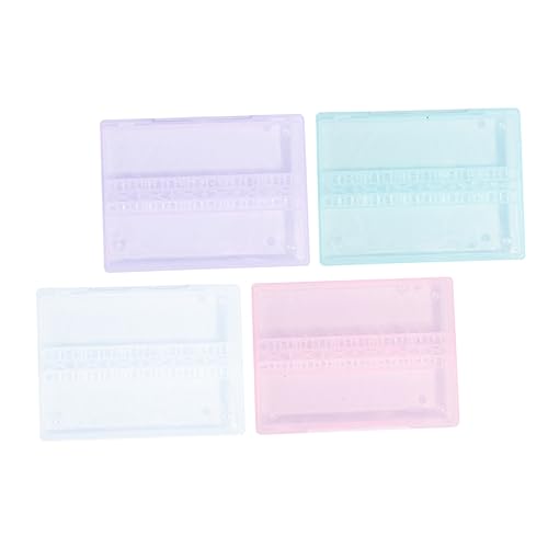 Mikinona Maniküre-werkzeugkasten Mit 4 Nagelbohrer-organizer Nagel-aufbewahrungsbox Etui Für Nagelbohrer von Mikinona