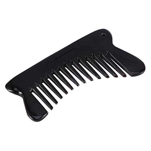 Mikinona Massagekamm Mit Breiten Zähnen Tragbares Haarglättungswerkzeug Für Frauen Und Männer von Mikinona