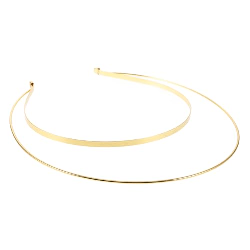 Mikinona Metallic Doppel-layer Haarschmuck Für Krone Haarband Für Hochzeiten Und Partys Anpassbares Stirnband Für Göttin Look von Mikinona