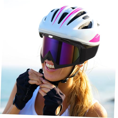 Mikinona Motorradbrille Retro Winddicht Schutzbrille für Herren Offroad und Dirtbike mit Klarem sichtfeld und Weichem Nasenpolster Stilvolle Klassische Schutzbrille für Komfortables von Mikinona