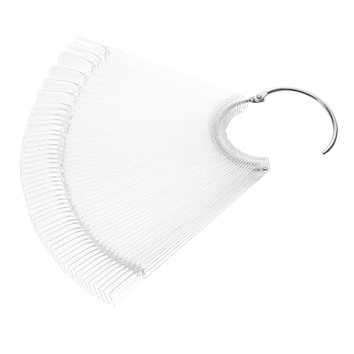 Mikinona Nagellack Farbkarte Platten Fächerförmige Anzeigetafeln Gel Nagellack Organizer Für Nagelkunst Praxis Aufbewahrungsregale Haushalt Salon Reisen Übungsbrett Nagellackhalter von Mikinona