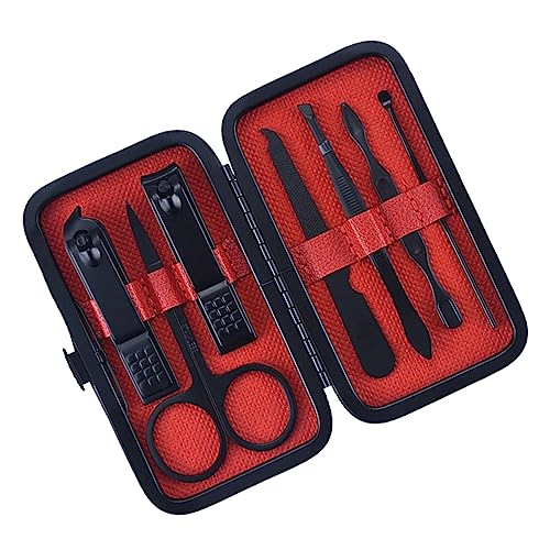Mikinona 7stücke Teiliges Nagelknipser-set Aus Nagelschere Maniküre-set Mit Nageltrimmer Für Damen Und Herren von Mikinona
