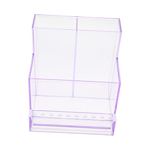 Mikinona Nagelschleifer Bohrer Aufbewahrungsbox Organizer Für Maniküre-werkzeug Elektrischer Nagelkoffer von Mikinona