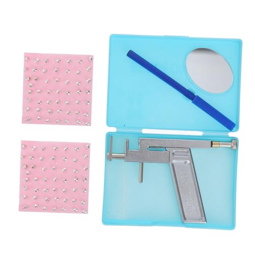 Mikinona Painless Ohrlochstecher aus Tragbares Piercing Werkzeug für Damen Mädchen Schmerzfreies Ohrloch Stechen mit Präziser Perforation und Langlebiger Rost Oberfläche von Mikinona