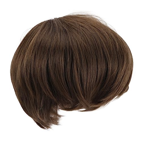 Mikinona Kurze Perücke Für Männer Kurzhaarperücke Herren Männerperücke Ohne Geruch Perücke Kurz Für Alltag Und Partys von Mikinona