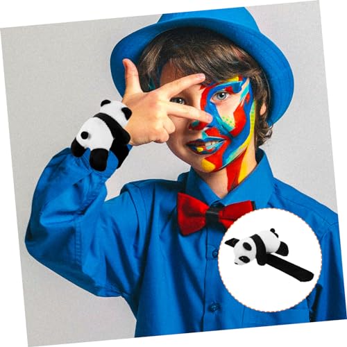 Mikinona Plüsch Panda Slap Armband Kuscheltier Handgelenkband Kinderparty Mitgebsel Leicht Tragbar Niedlich Tiermotiv Geburtstag von Mikinona