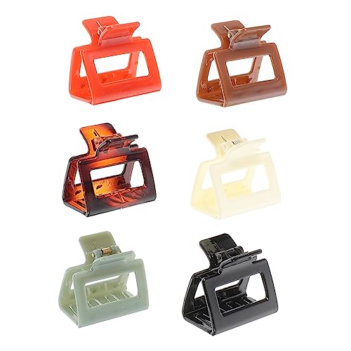 Mikinona Schicke Quadratische Clips Für Damen – 6 Stück – Haar-accessoires Für Ordentliche Styles – Und Bequem von Mikinona