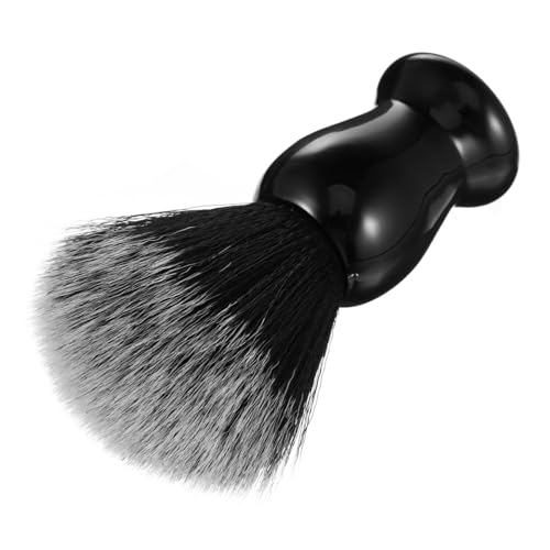 Mikinona Rasierpinsel Mit Holzgriff Für Bartpflege Borstenbürste Für Männer Bartformungswerkzeug Platzsparend Und Tragbar Für Reisen von Mikinona
