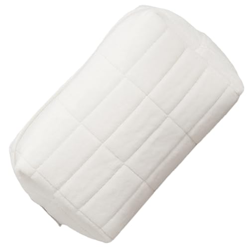 Mikinona wasserdichte Kosmetiktasche Make-up-Organizer Aus Canvas-Polyester Reise-kulturtasche in Reiner Farbe Großes Fassungsvermögen Für Toilettenartikel Leicht Tragbar von Mikinona