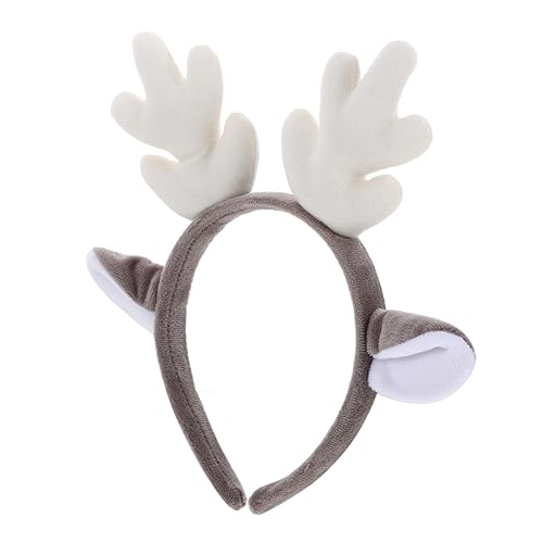 Mikinona Rentier Horn Stirnband Weihnachts Haarschmuck Fröhliches Dekor Für Feste Langlebiges Material Geeignet Für Erwachsene Und Junge Mädchen Requisite Für Weihnachtsfeiern Geburtstagsfe von Mikinona