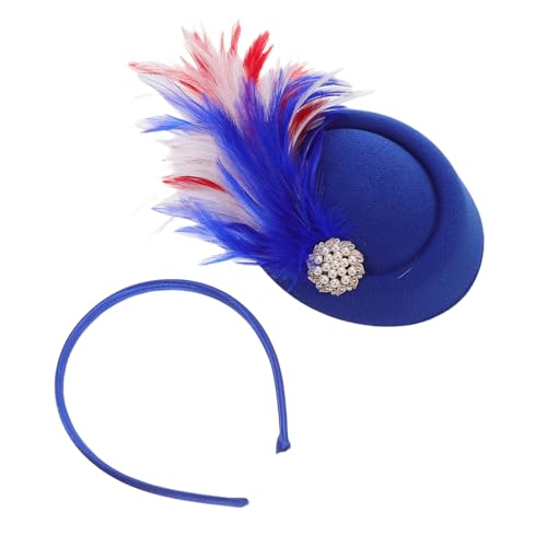 Mikinona Retro Fascinator Haarreif Leichtes Vintage Kopfstück Damen Party Hochzeit Accessoire Französischer Stil von Mikinona
