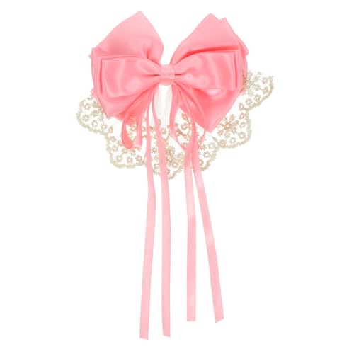 Mikinona Lace Bow Haarclip Für Frauen Süßes Handgefertigtes Haarschmuck-accessoire Mit Stabiler Clipschnalle Für Partys Hochzeiten Und Alltag Für Mädchen Und Damen Mikinona Lace Bow Haarclip Für Frauen Süßes Handgefertigtes Haarschmuck-accessoire Mit Stabiler Clipschnalle Für Partys Hochzeiten Und Alltag Für Mädchen Und Damen von Mikinona