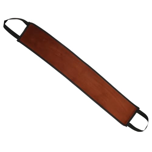 Mikinona Rückenapplikatorband für Bräunungsöl Langer Duschwaschlappen Doppelseitiger Rückenpeelinggurt Badewäscher für Selbstbräuner und Lotionen Bequemes Badetuch mit Halteband von Mikinona